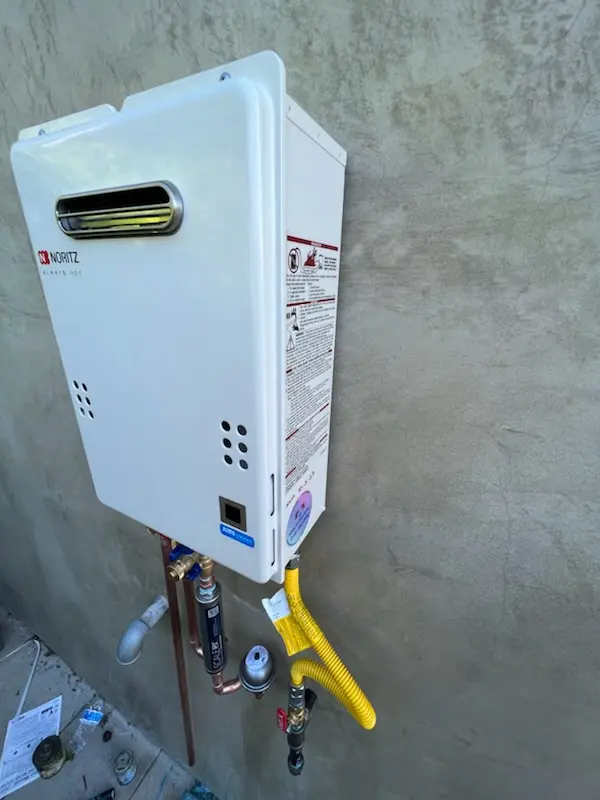 Tankless water heater installation for Rochester homes